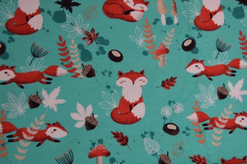 Jersey "My little Foxy" | Dunkelmint